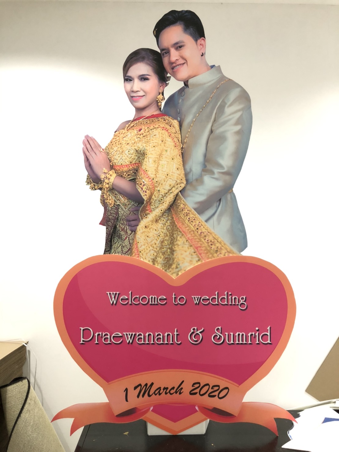 สแตนดี้บ่าวสาว (Standy , Standee) สแตนดี้บ่าวสาว (Standy , Standee)