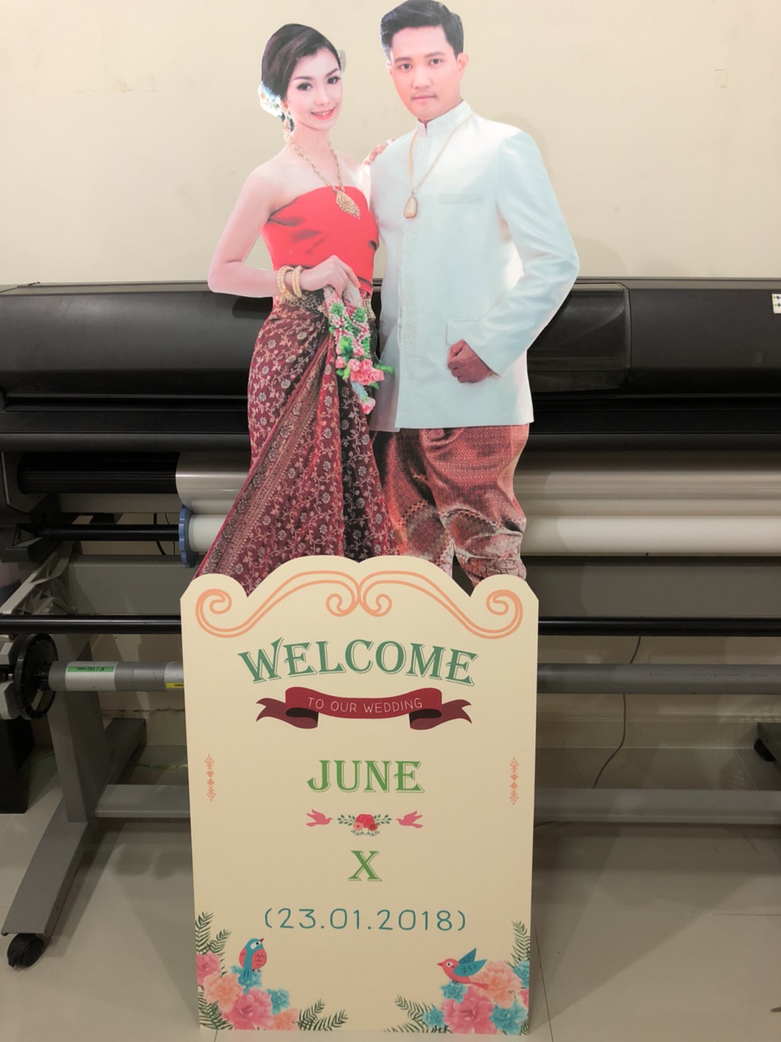 สแตนดี้บ่าวสาว (Standy , Standee) สแตนดี้บ่าวสาว (Standy , Standee)