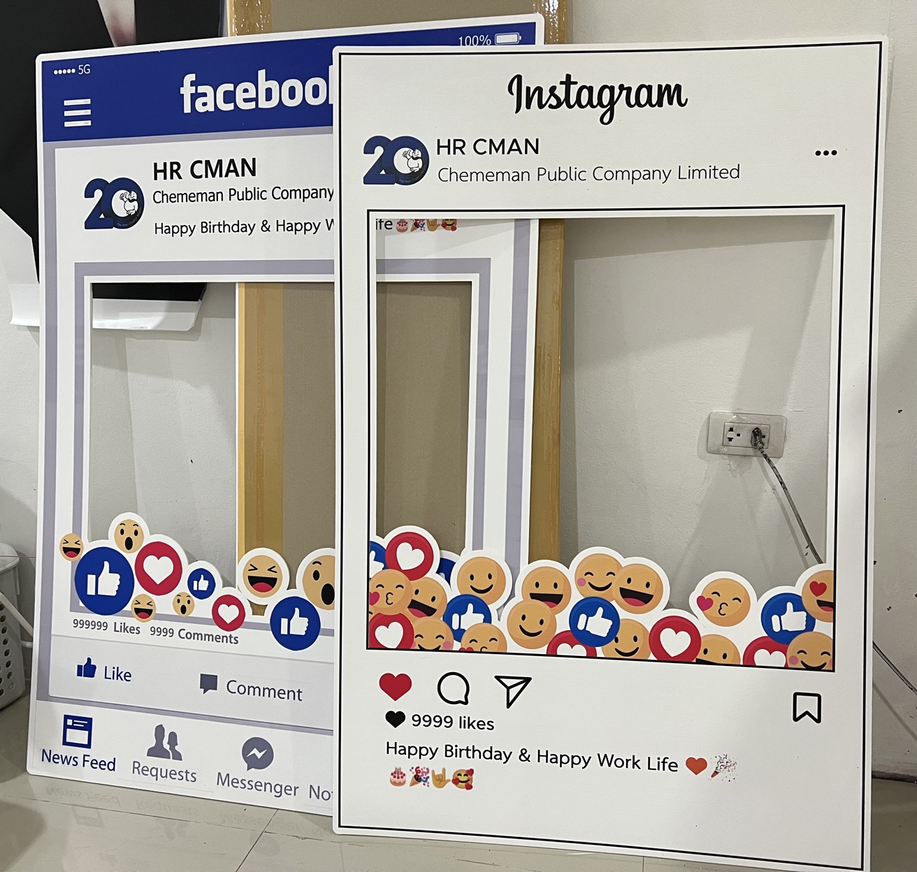 กรอบ Facebook , Instagram , กรอบล้อเลียน