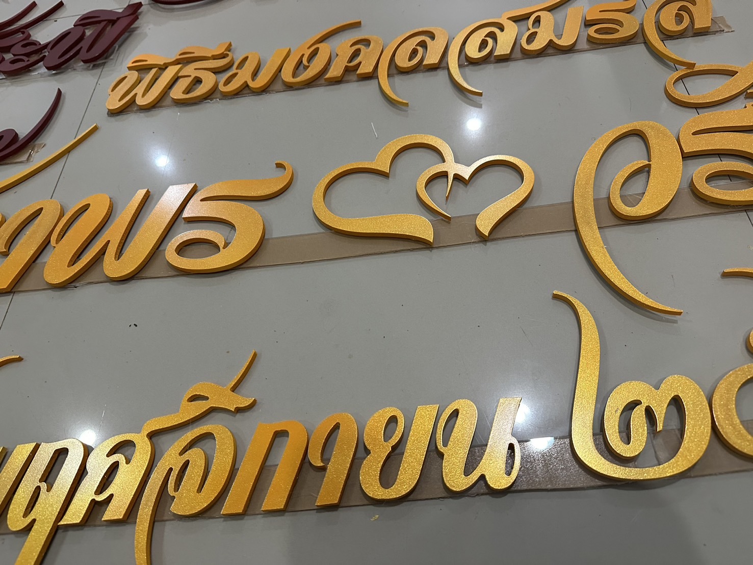 งานพลาสวูด ลงสี งานพลาสวูด ลงสี