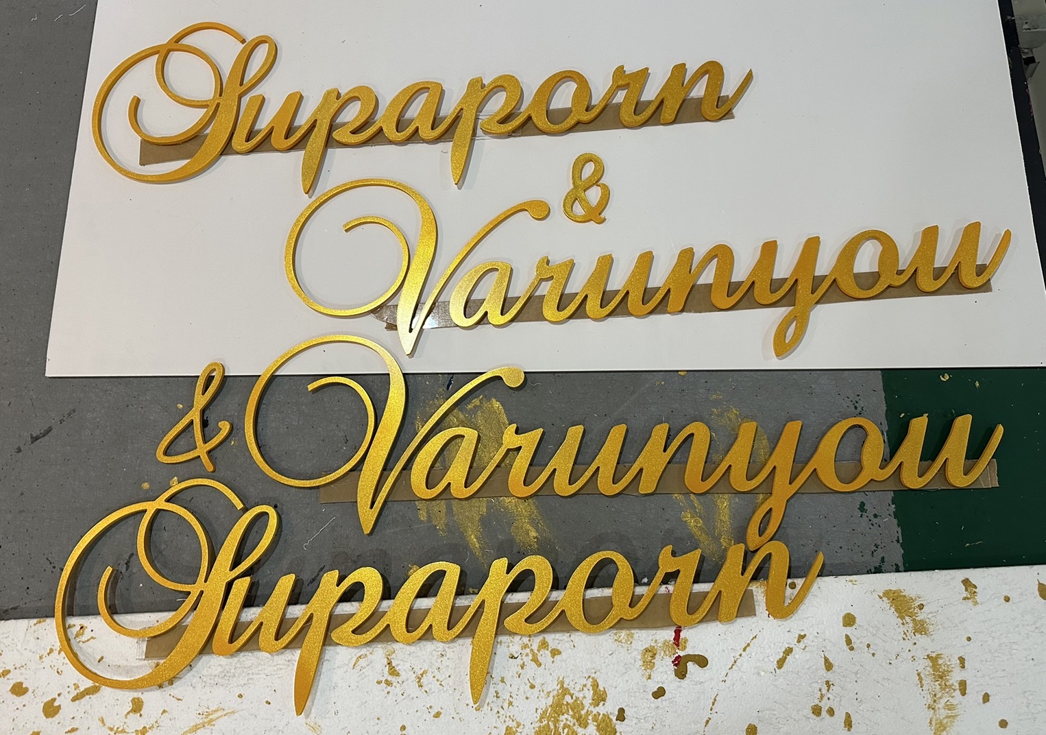 งานพลาสวูด ลงสี งานพลาสวูด ลงสี